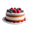 Double layer fruit cake